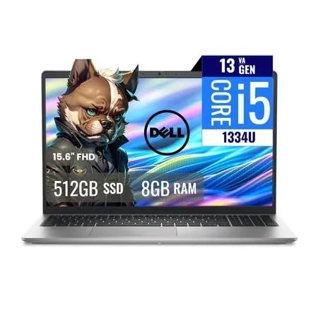 Computador Dell Portatil M4CFY Core I5-1334U 8GB RAM 512GB SSD 15.6 pulg FHD Touch Black