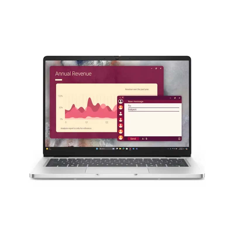 Computador Portatil Dell PRO 14 Silver Y5C5C 14PULG FHD Ultra 5 235U 16GB DDR5 5600 512GB W11PRO 3Y