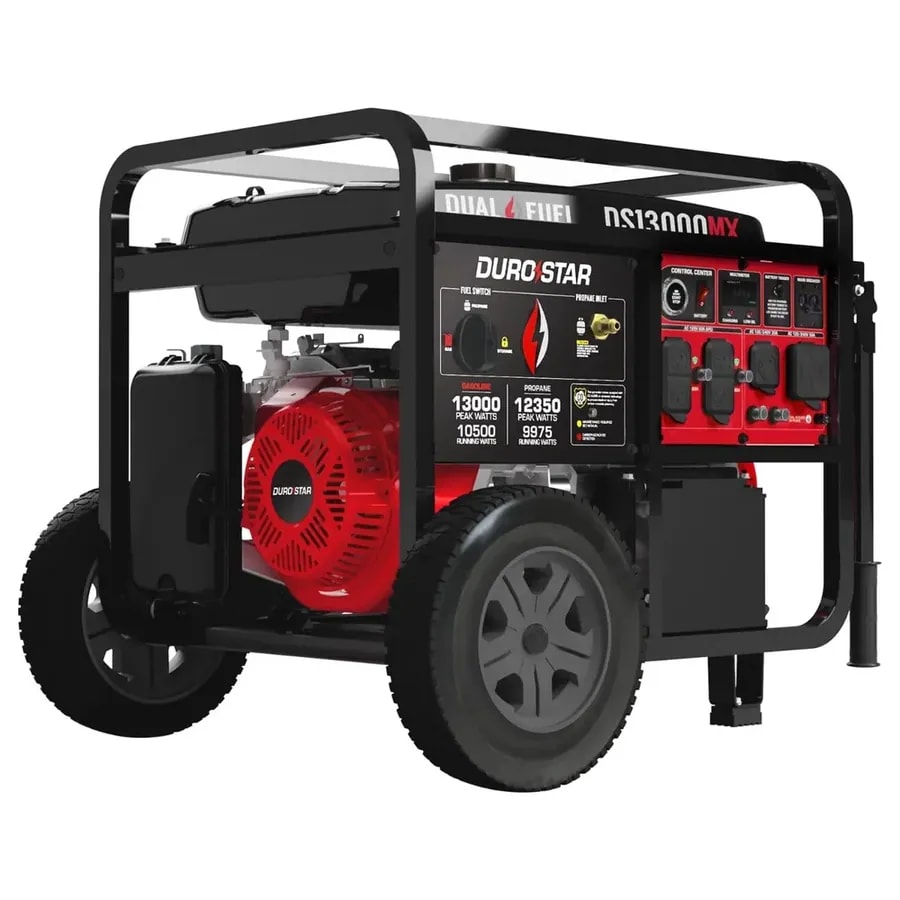 Generador Durostar Portatil Dual Fuel 13000W CO Alert