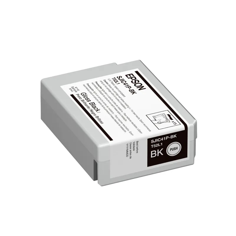 Tinta Epson SJIC41P Negro Glossy C4000 C13T52L120