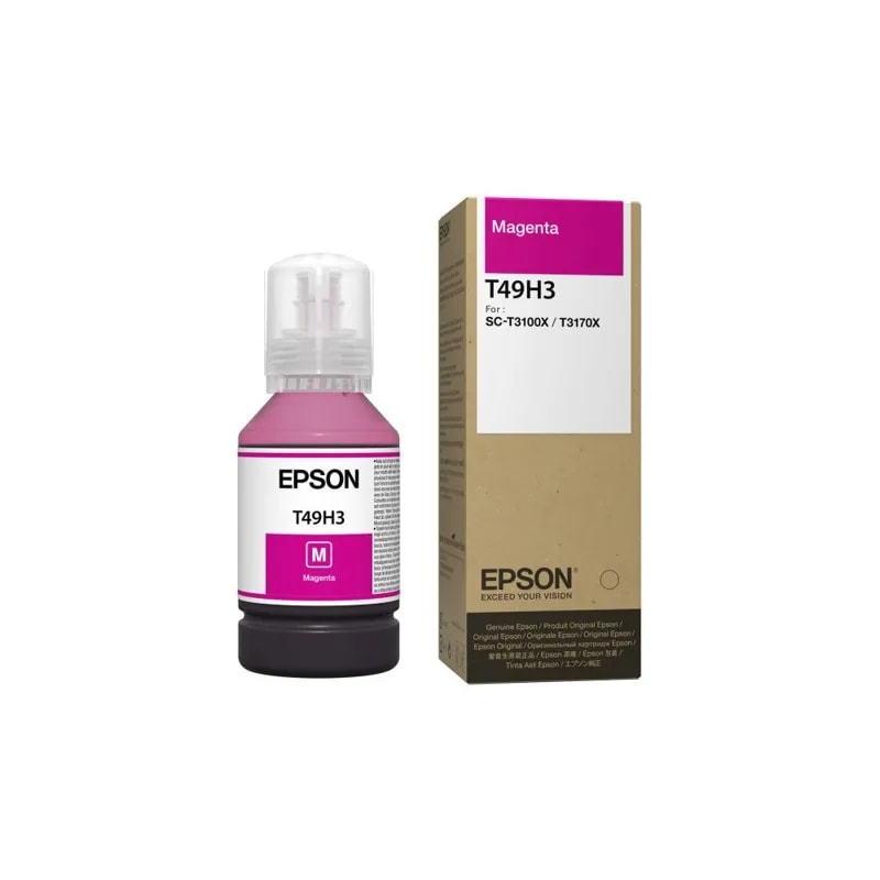 Botella Epson T49H3 Magenta Surecolor T3170X 140ML C13T49H300