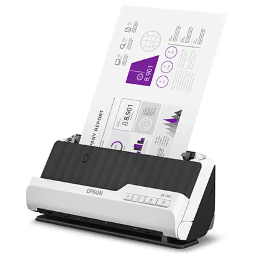 Escaner Epson DS-C330 30 PPM 60 IPM ADF USB Duplex