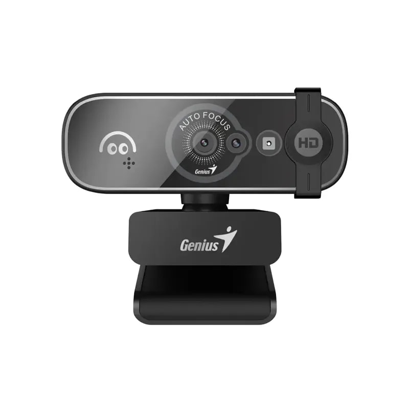 Cámara Genius Facecam Open Reconocimiento Facial 5MP FHD 1080P Usb-a Y C WIN 10 O Posterior