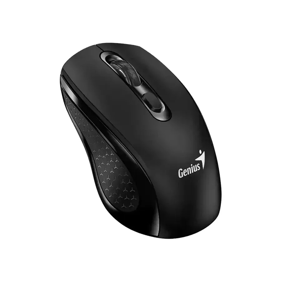 Mouse Genius NX-8025S Wireless Negro / Dis. Ergo. / Silent / AI Copilot / 4 Botones / 1200 DPI