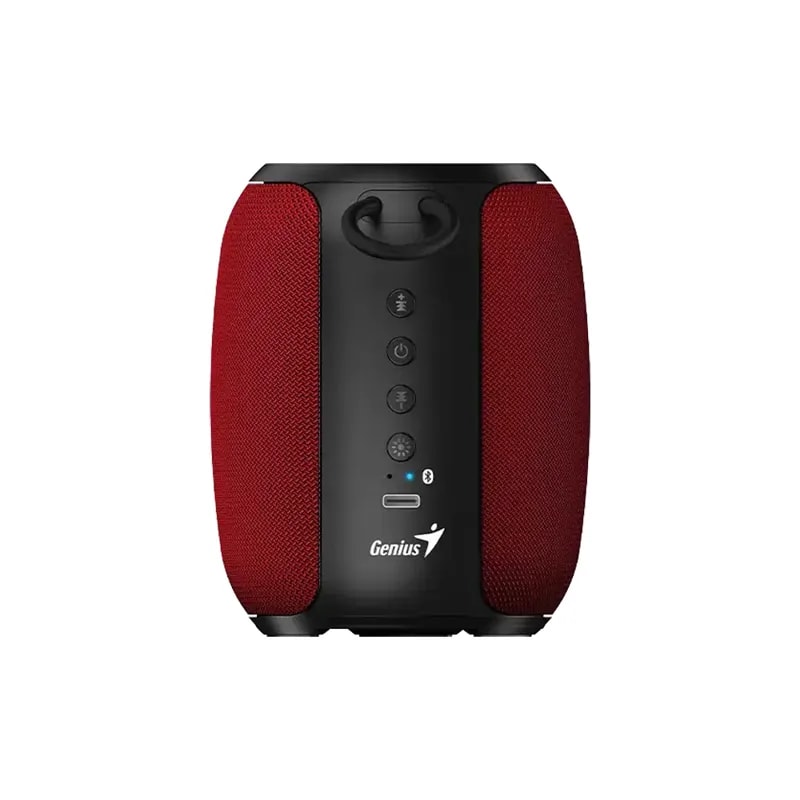 Parlante Genius SP-915BT Portable / Potencia 5W RMS / Bluetooth 5.3 / Color Rojo