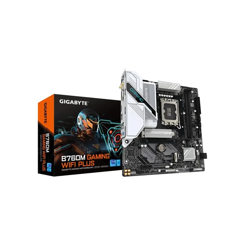 Mainboard Gigabyte B760M Gaming WIFI Plus LGA1700 12TH 13TH 14TH GEN DDR4 PCIE 4.0
