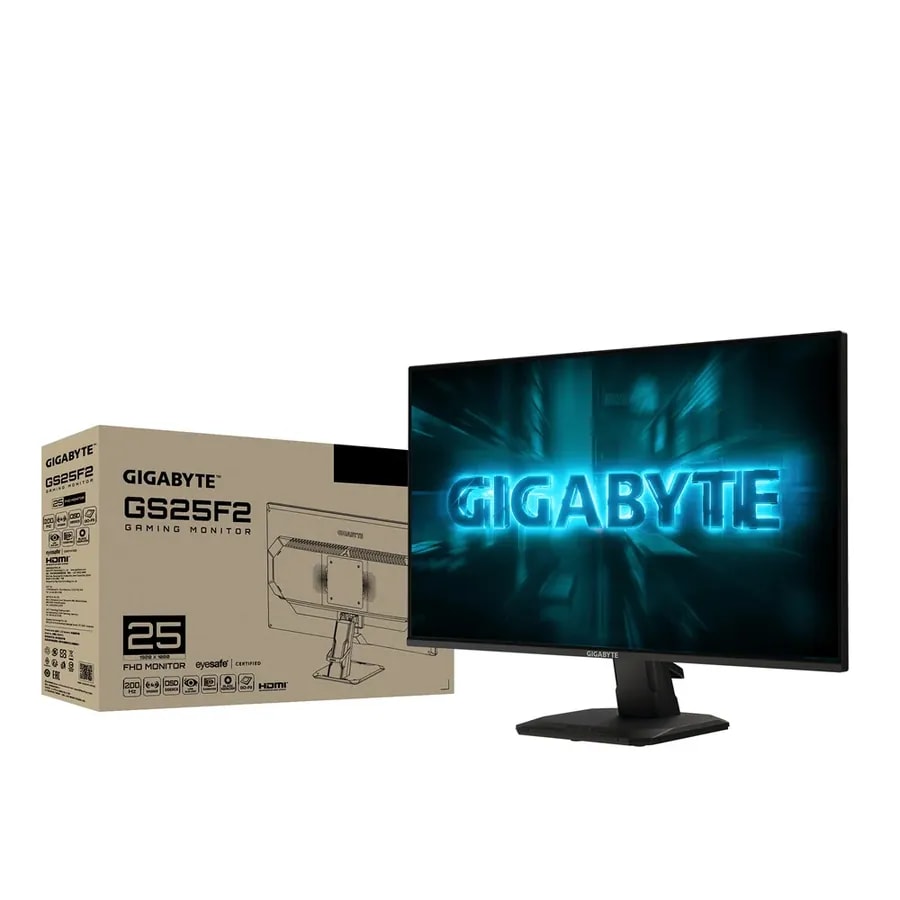 Monitor Gigabyte GS25F2A 25PULG SS IPS Plano 1920X1080 FHD 240HZ 1MS HDMI Dport