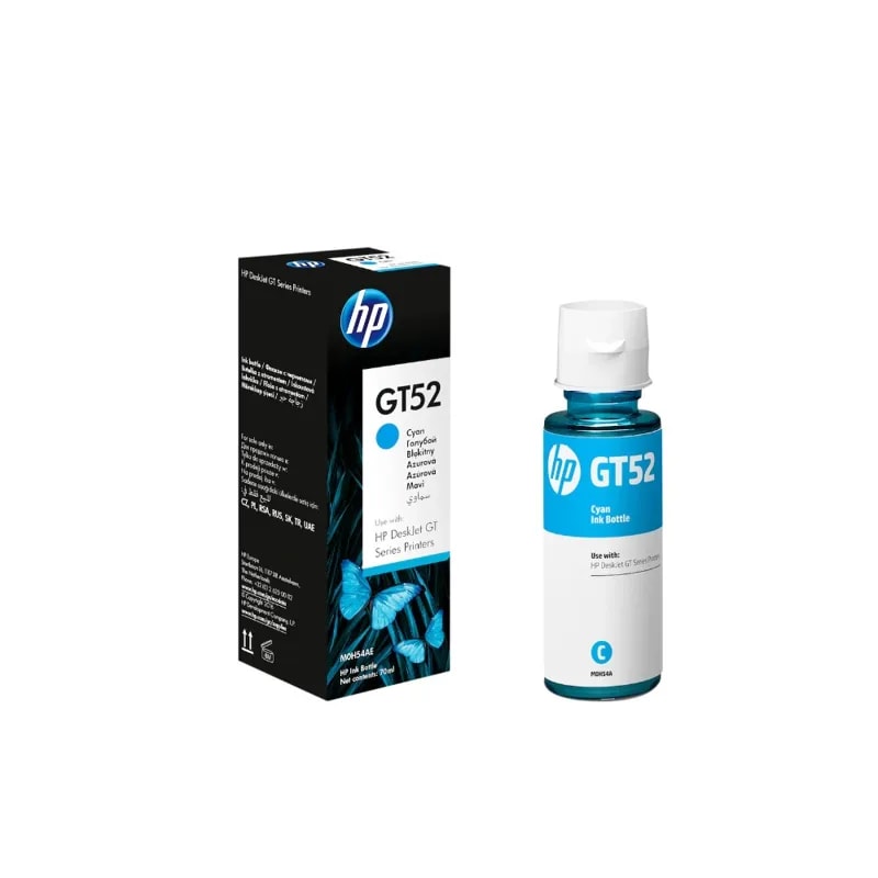 Botella HP GT52 Cyan 5810 / 5820 8000 PAG M0H54AL