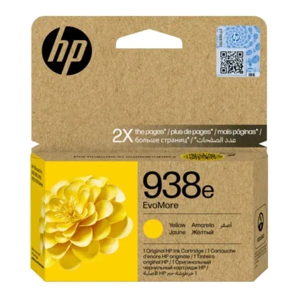 HP 938E Amarillo Evomore 1650PAG