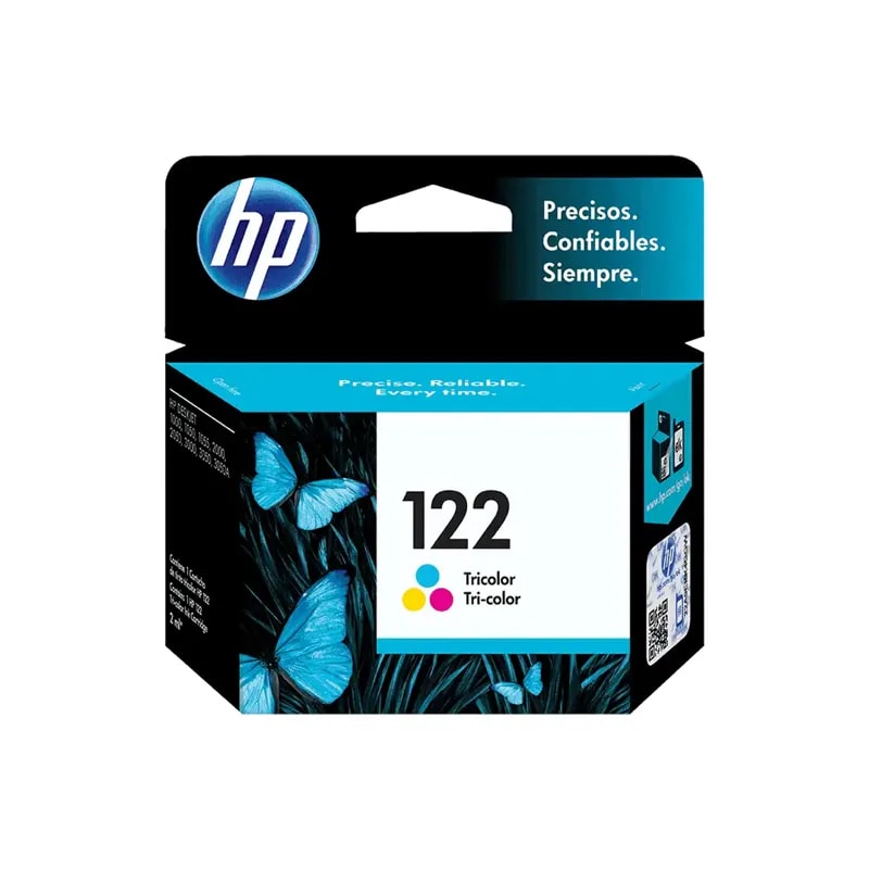 Tinta HP 122 Tri-color DJ 1000 / 2000 / 2050 / 3050 165 PAG CH562HL