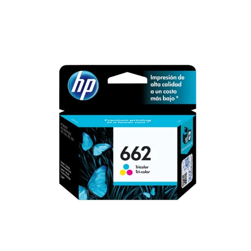 Tinta HP 662 Tri-color 2515 / 3515 100 PAG CZ104AL