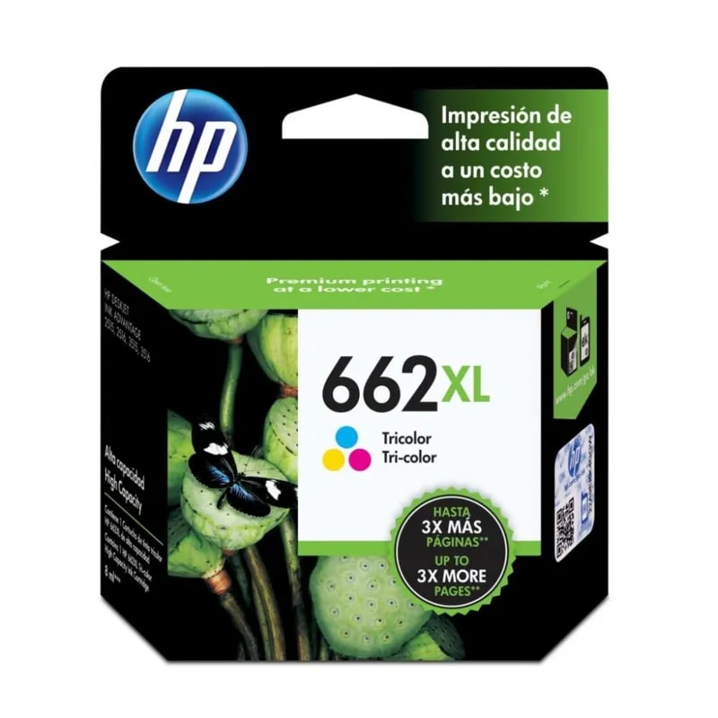 Tinta HP 662XL Tri-color 2515 / 3515 330 PAG CZ106AL
