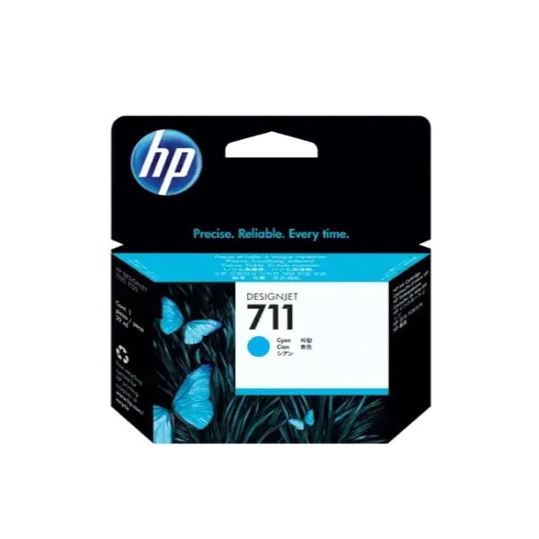 Tinta HP 711 Cyan T120 / 520 29ML CZ130A