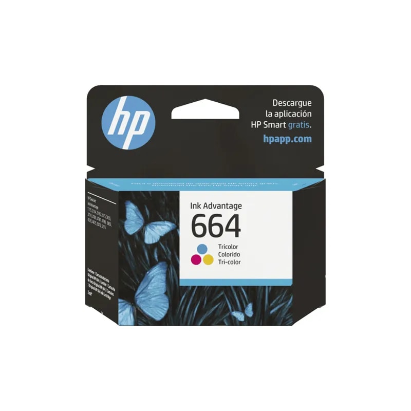 Tinta HP 664 Tri-color ADV2135 100 PAG F6V28AL