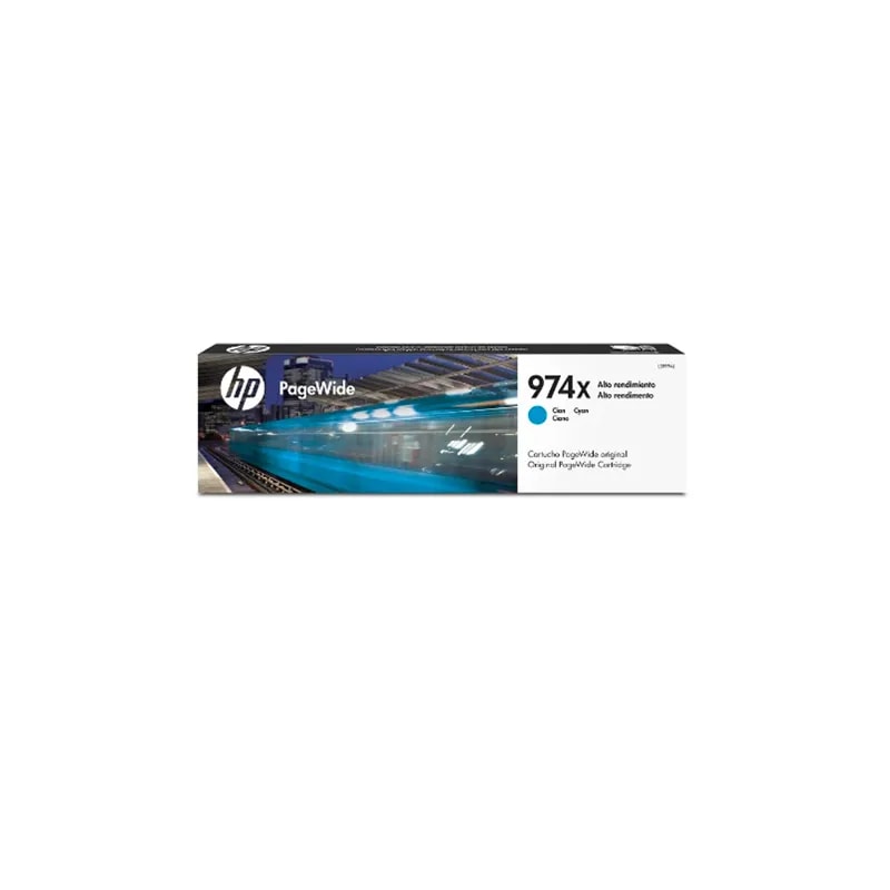 Tinta HP 974XL Cyan PW 452 / 577 / 477 7000 PAG L0R99AL