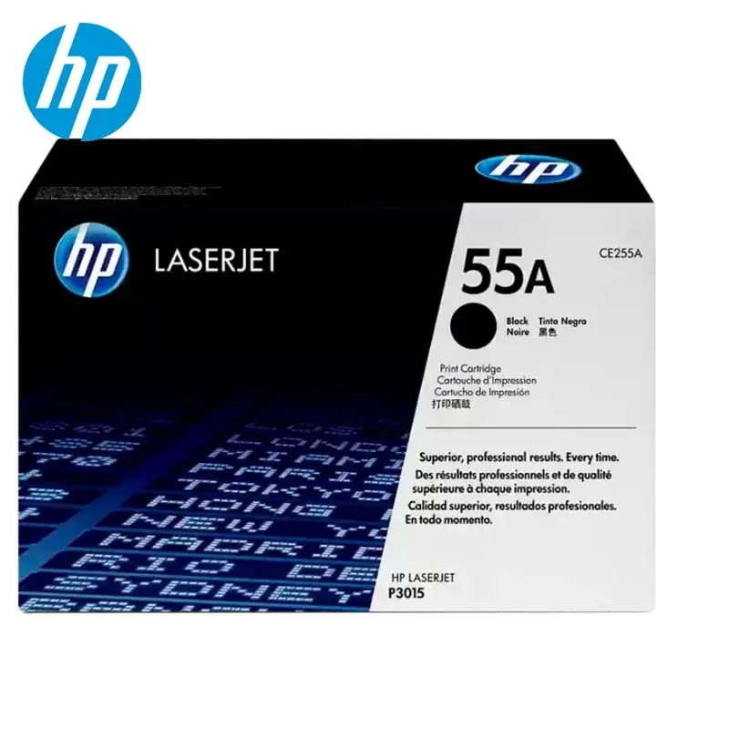 Toner HP 55A Negro Laserjet P3015 6000 PAG CE255A