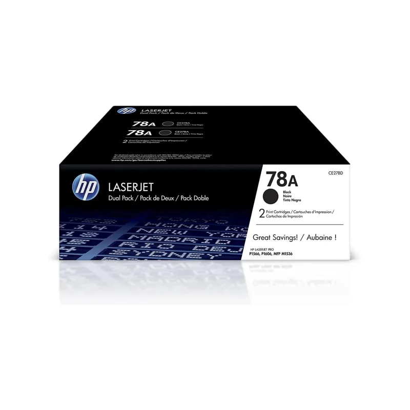 Toner HP 78A Negro Laserjet P1606 2100 PAG CE278A