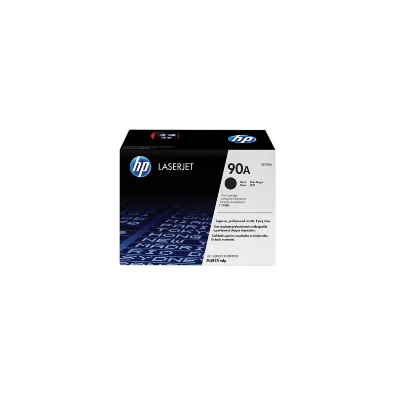 Toner HP 90A Negro Laserjet M601 / 602 / 603 / 4555 10000 PAG CE390A
