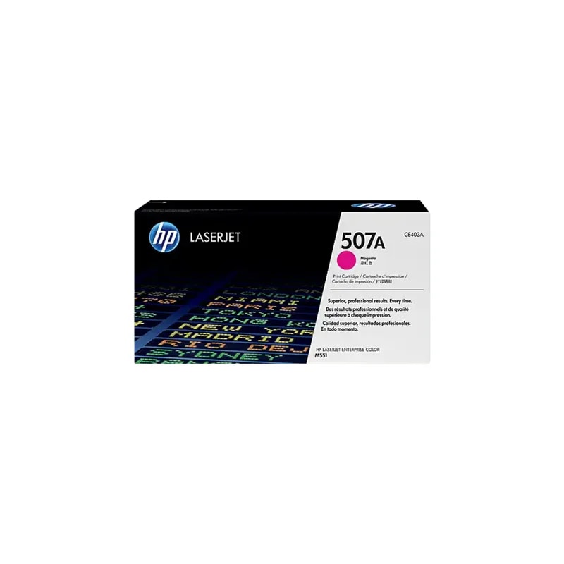 Toner HP 507A Magenta Laserjet M551 6000 PAG CE403A