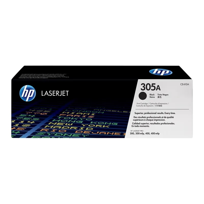 Toner HP 305A Negro Laserjet M471 / 375 / 475 2000 PAG CE410A