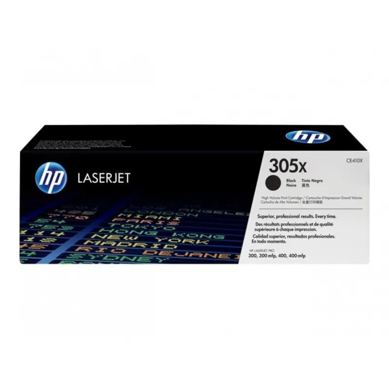 Toner HP 305X Negro Laserjet 375 / 475 4000 PAG CE410X