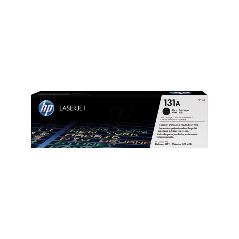 Toner HP 131A Negro Laserjet 251 / 276 1600 PAG CF210A