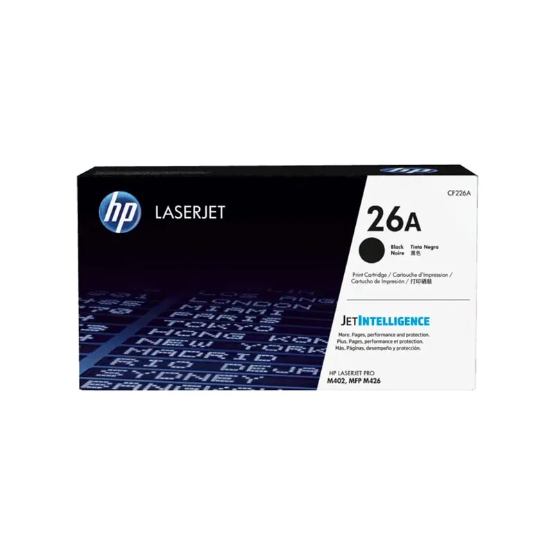 Toner HP 26A Negro Laserjet M426 3100 PAG CF226A