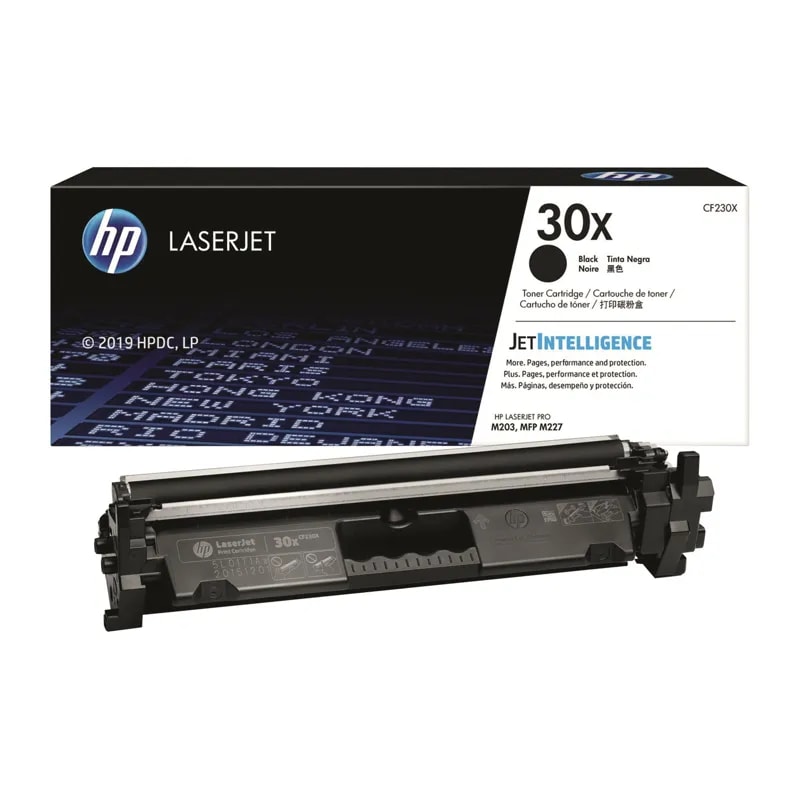 Toner HP 30X Negro Laserjet 203 / 227 3500 PAG CF230X
