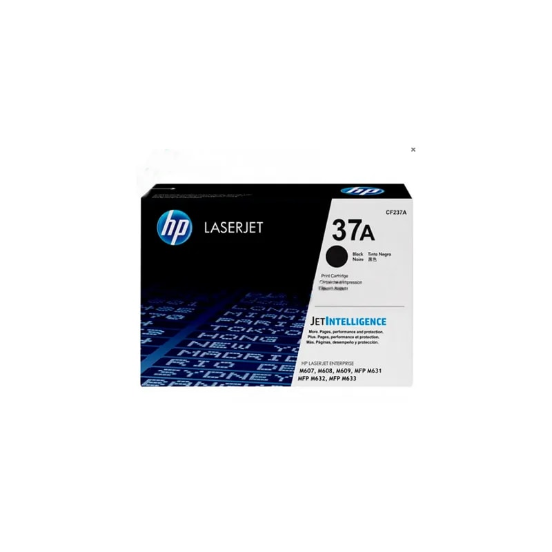 Toner HP 37A Negro Laserjet M607 / M608 / M609 11000