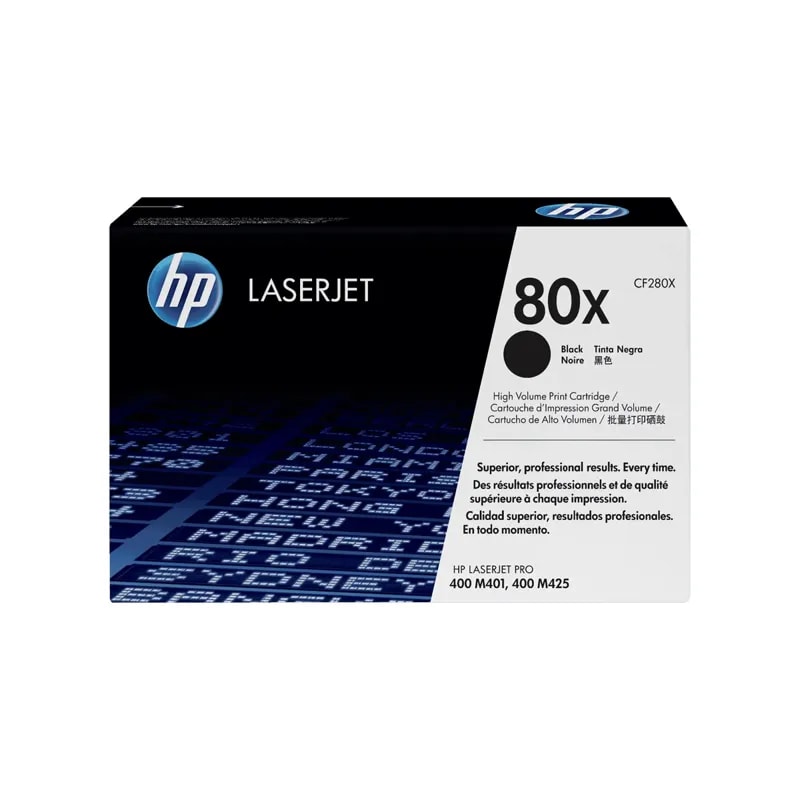 Toner HP 80X Negro Lasejet M401 6900 PAG CF280X