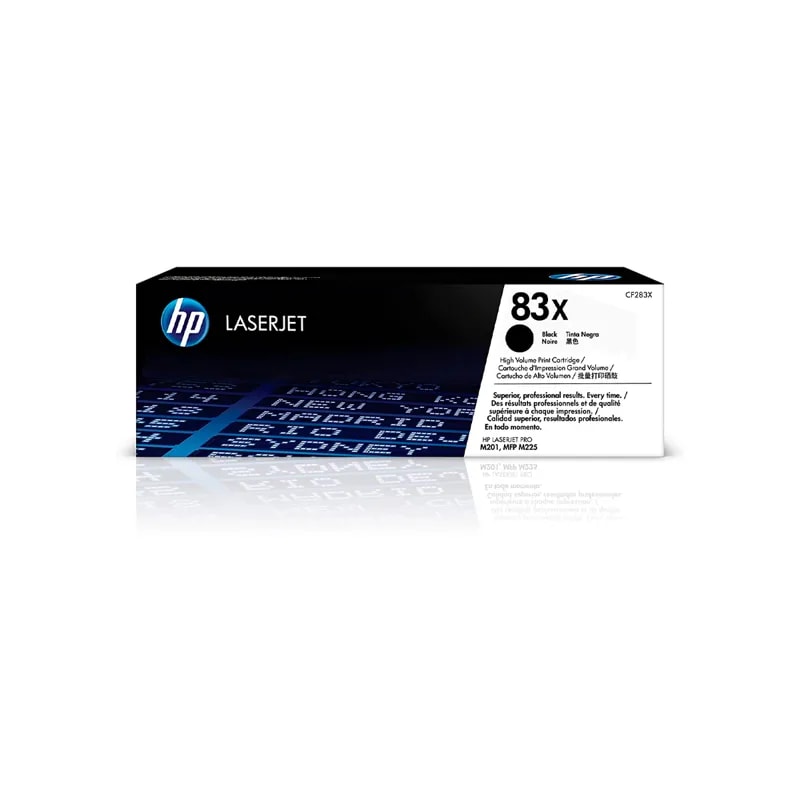 Toner HP 83X Negro Laserjet 201DW / 225 2200 PAG CF283XX