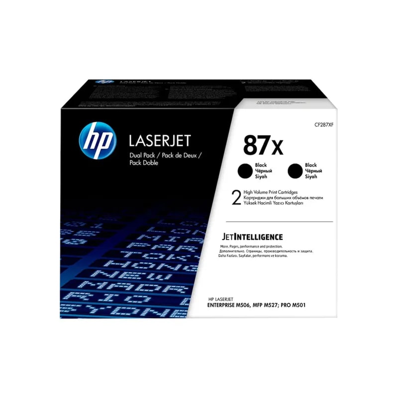 Toner HP 87X Negro Laserjet M501 / 506 / 527 18000 PAG CF287X