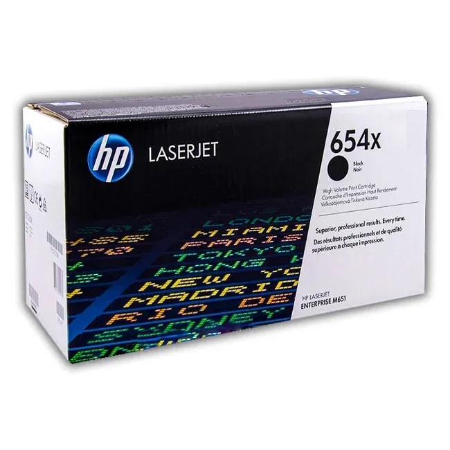 Toner HP 654X Original Negro 20.500 / M651 CF330X