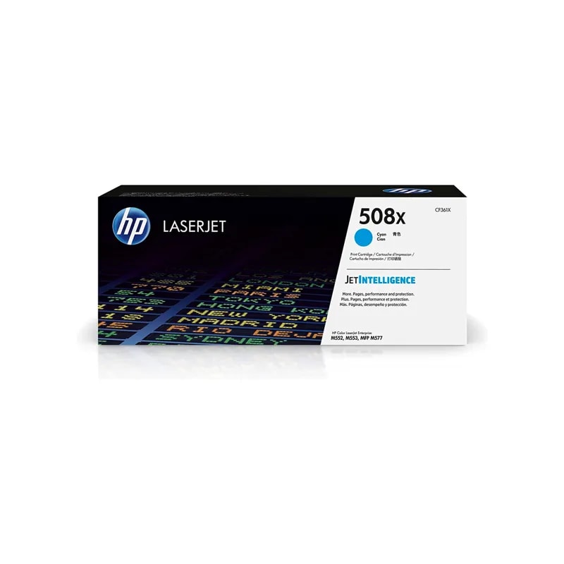 Toner HP 508X Cyan Laserjet M577 / M553 9500 PAG CF361X