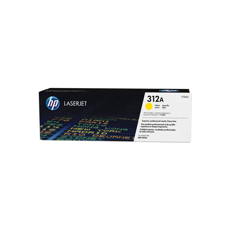 Toner HP 312A Amarillo Laserjet M476N / D / W 2700 PAG CF382A