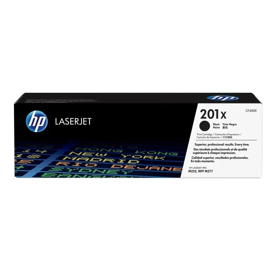 Toner HP 201X Negro Laserjet M252 / 227W 2800 PAG CF400X