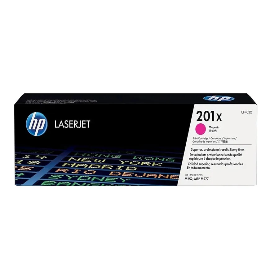 Toner HP 201X Magenta Laserjet M252 / 227W 2300 PAG CF403X