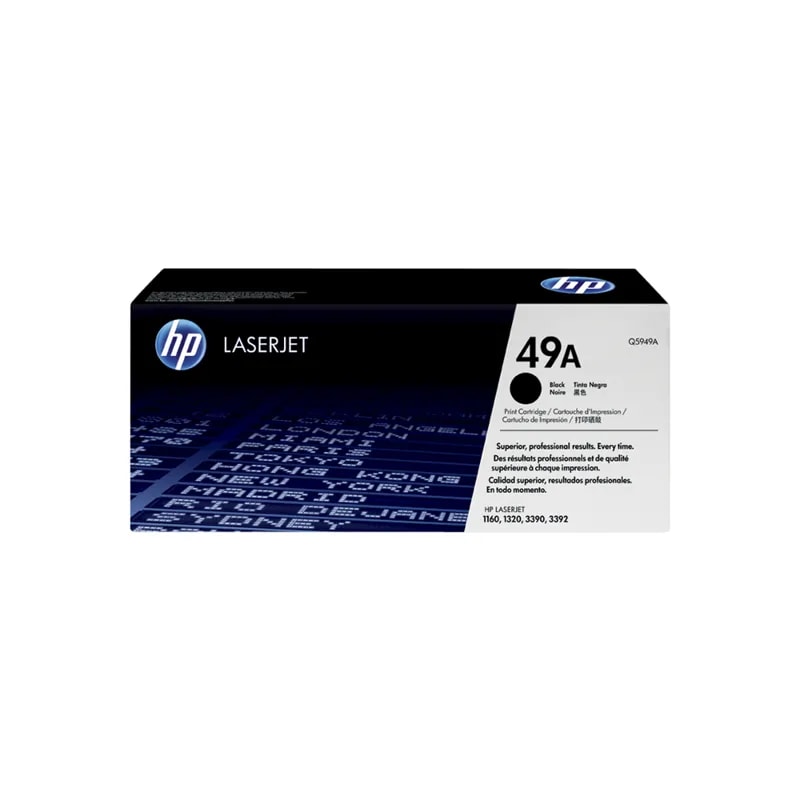 Toner HP 49A Negro Laserjet 1160 / 1320 / 3390 2500 PAG Q5949A