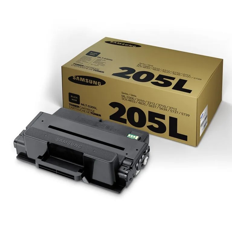 Toner HP Samsung D205L Negro Laserjet M3710 5000 PAG SU967A