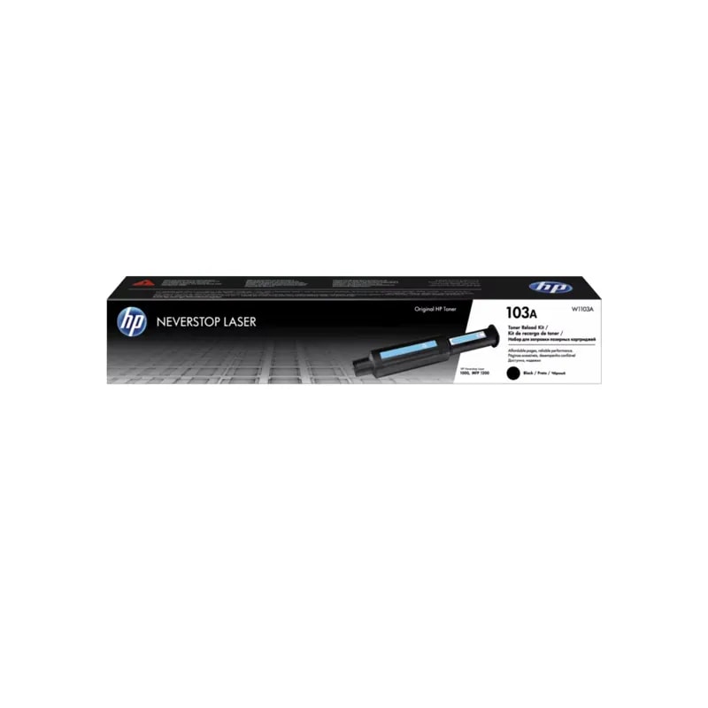 KIT De Recarga De Toner Original HP Laser 103A Negro W1103A 2500 PAG