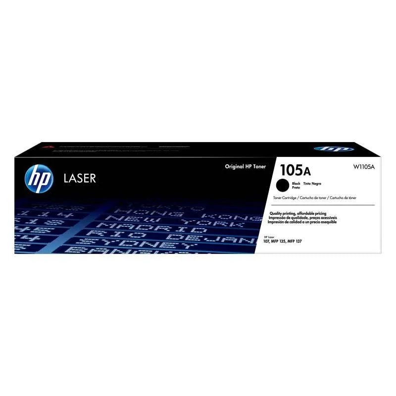 Toner HP 105A Negro Laserjet 107 / 108 / 133PN / 135 1000 PAG W1105A