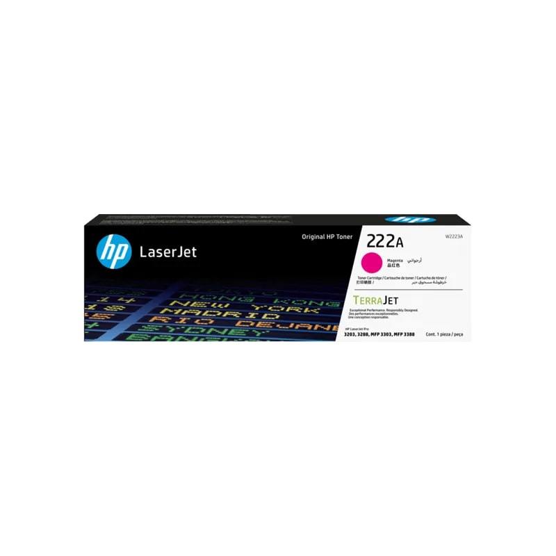 HP Toner 222A Magenta Laserjet 3201 / 3202 / 3303 1200 PAG W2223A