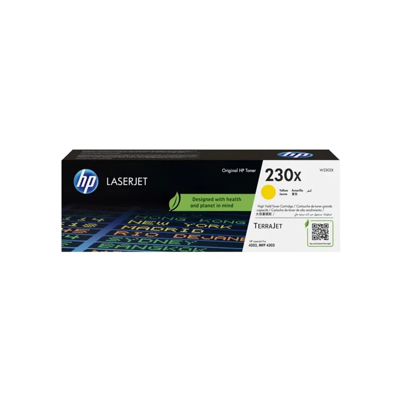 HP Toner HP 230X Amarillo Laserjet 4203 / 4303 5500 PAG W2302X