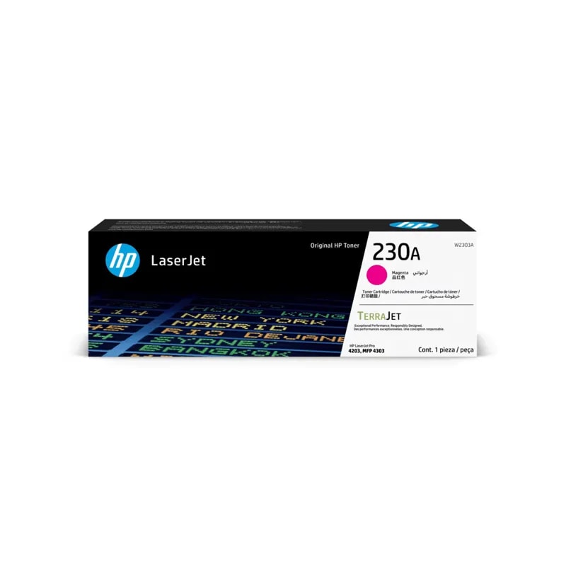 Toner HP 230A Magenta Laserjet 4203 / 4303 2000 PAG W2303A