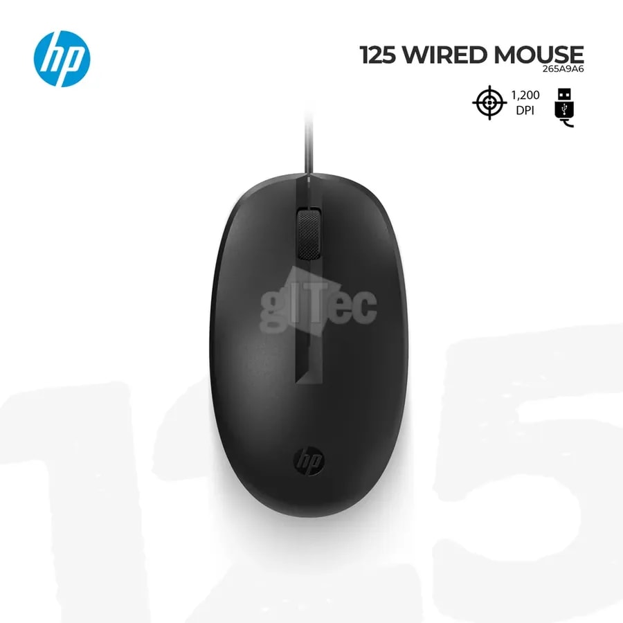 Mouse HP HP 125 Wired Mouse