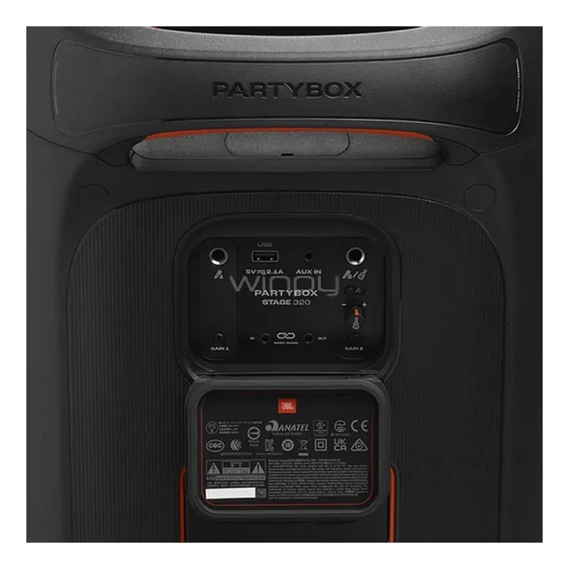 Parlante JBL Parlante JBL Partybox 330 IPX4 280W Bluetooth Auracast White