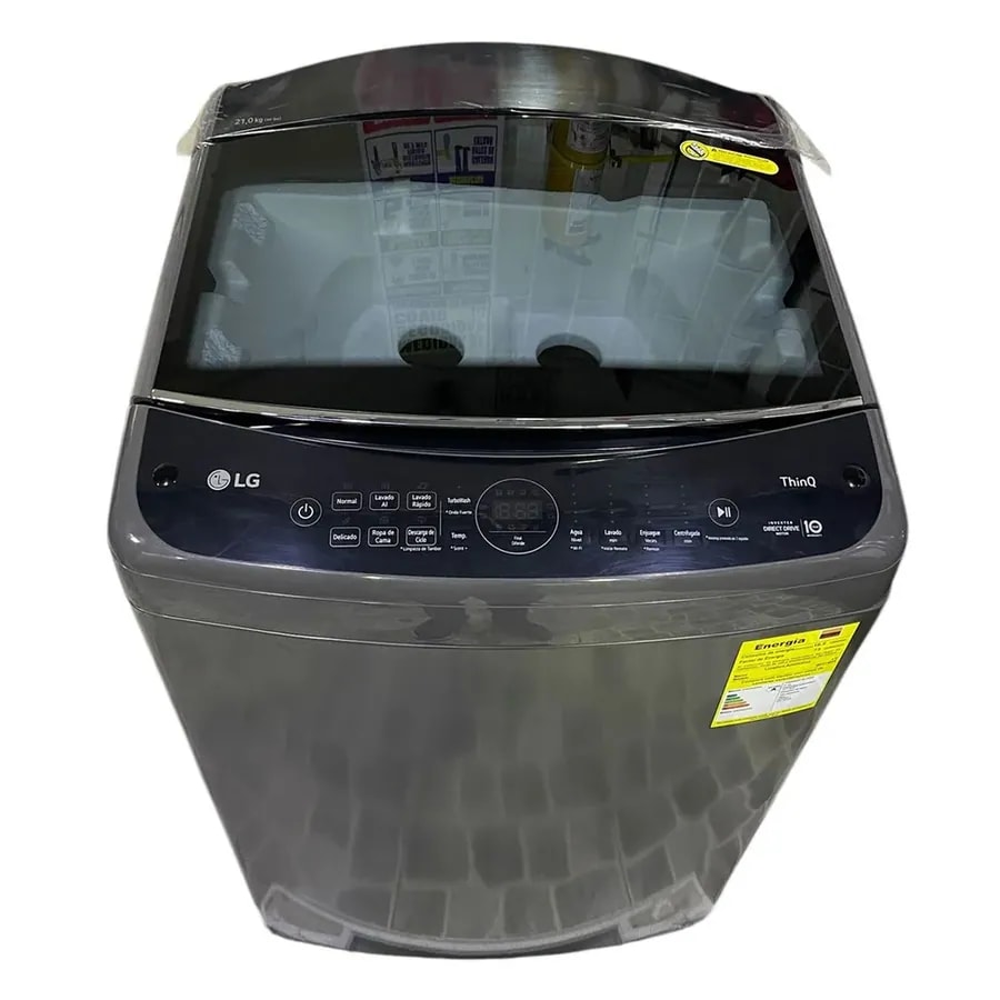 Lavadoras LG WT21MV6 21KG Carga Superior / Inverter / Turbowash / Black