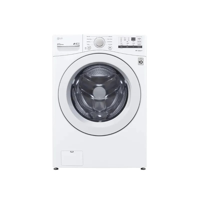 Lavadora LG WM25WV2S6W Carga Frontal 25KG Inventer Direct Drive Dislay Touch Steam White
