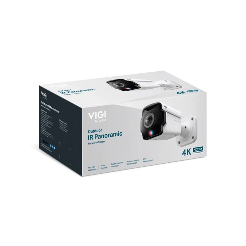 Cámara TP-Link Insight S385PI / Exterior / Infrarrojo / 4K-8MP / Analisis De Personas Y Vehiculos /
