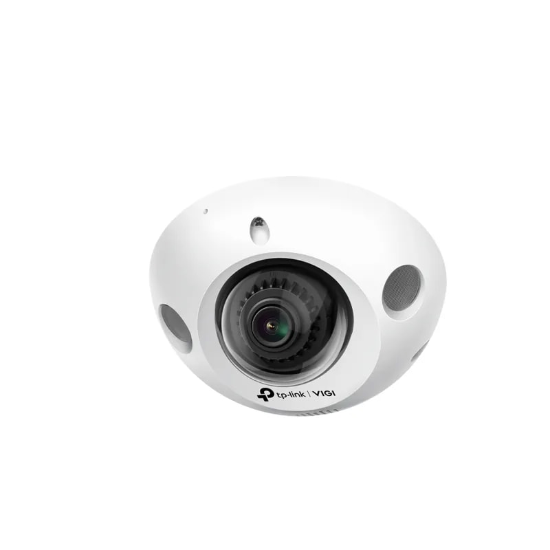 Cámara TP-Link Vigi C230I Mini 2.8MM / 3 Megapixiles / Onvif / POE / Proteccion IK08 / Audio BI